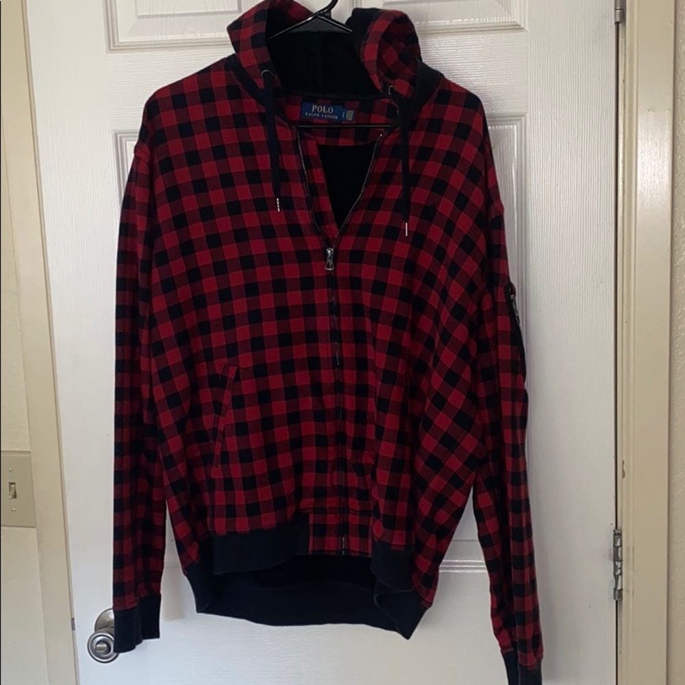 Men’s Polo Zip Up Jacket - worn once